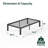 Swing Hinge Pair for Split Bed Frame-21603023-21603018