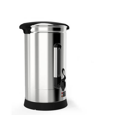 Hamilton Beach Commercial Stainless Steel Coffee Urn, 60 Cup Capacity  D50065 & 40521 Coffee Urn and Hot Beverage Dispenser, 45 Cup, Fast Brew,  Silver