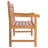 Solid Wood Teak Outdoor Bench