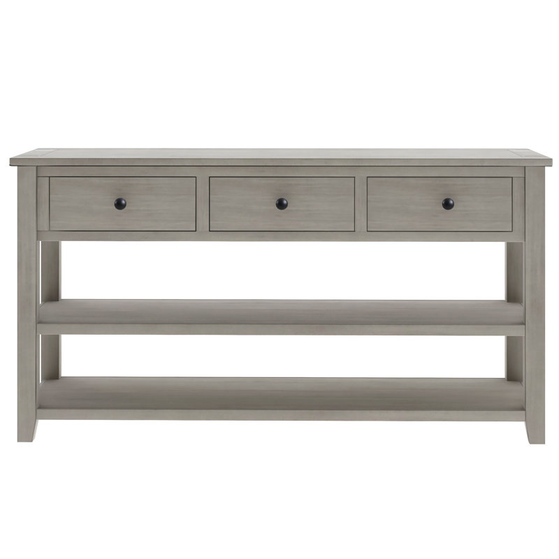 Console Cabras, H 30 po x l 50 po x P 16 po, Blanc antique, Antique White