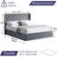 Bogley Upholstered Ottoman Storage Bed with Mattress-389616934