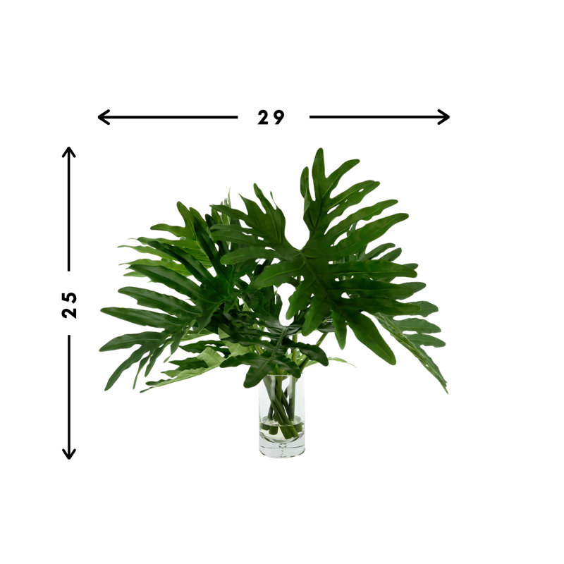 Janousek Janousek biologique moderne faux Philodendron, H 25 po x l 29 po x P 29 po