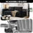 Loveseat Sofa,Modular Couch with Deep Seat Memory Foam,Comfy Small Cloud Couch for Small Spaces,No Assembly Sofa for Living Room Bedroom,Apartment-114308426-114308425