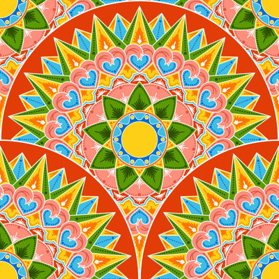 " Costa Rica Pattern " by Irinelle