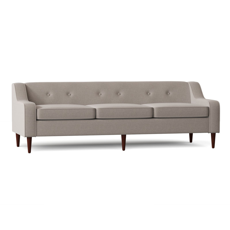 Flomaton Upholstered 88'' Sofa, Crafty Cement