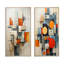 Constructivism Constructed Horizons V - Abstract Wall Decor Set Of 2-490316510-490316509