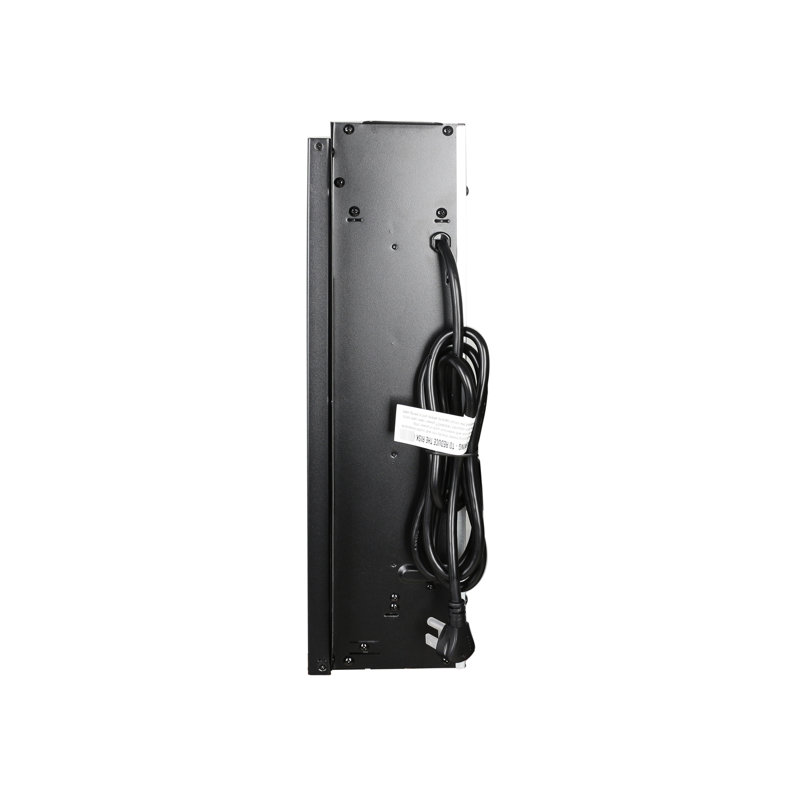 Foyer électrique de 26 pouces - Chaufferette ultra-mince avec bûche et flamme réaliste, minuterie à télécommande, protection contre la surchauffe, chaleur de 1400 W, 5000 / H, fonctionnement pratique