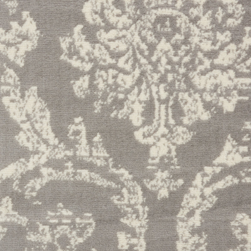 Yurig Abstract Indoor Rug, Round 8'