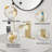 Single-Hole Single-handle Bathroom Faucet with Drain Assembly-92561534