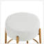 Tabourets de bar ronds, ensemble de 2 - Tabourets de salle à manger rembourrés contemporains pour cuisines, cafés et bars - comprend des pieds de support robustes-1178138347-1178138346-1178138350