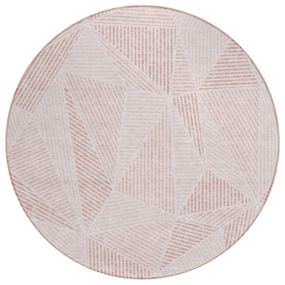Tapis rond d'intérieur 8 po