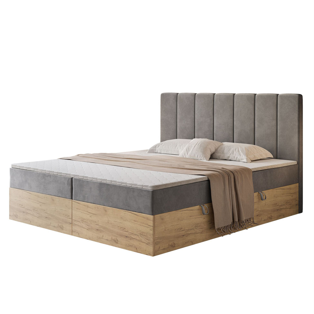 Boxspringbett Lonzo mit Topper