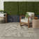 Arnhold Floral Indoor/Outdoor Area Rug in Tan/Cream/Gray