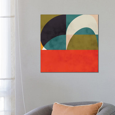 Geometric Shapes II by Ana Rut Bré - Wrapped Canvas Gallery-Wrapped Canvas Giclée