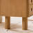 Sturdy red oak study desk