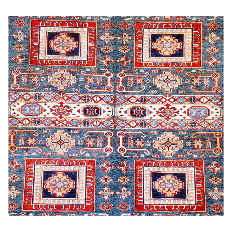 Hand-Knotted High-Quality Area Rug, Rectangle 8'3" x 9'6"