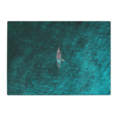 Tempered Glass High Above the Boat Chopping Board