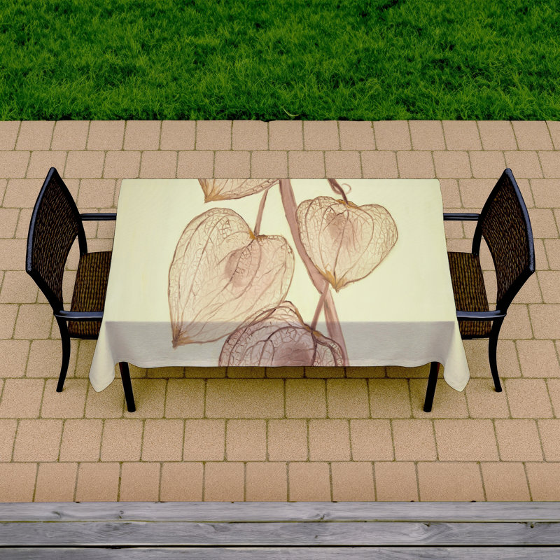Growing Ground Cherries Tablecloth | Floral Botanical Decor