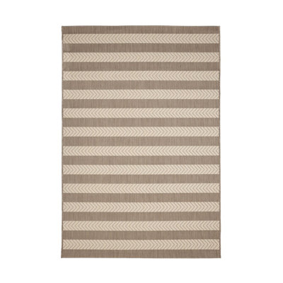 COMPASS STRIPE NATURAL 160/230cm