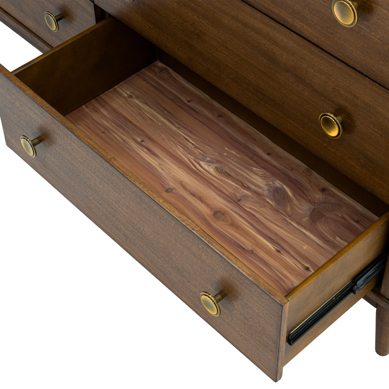 Ensemble de chambre à coucher en bois massif 4 pièces Arrandale, Ensemble de quatre pièces : lit, commode, deux ta, Grand lit