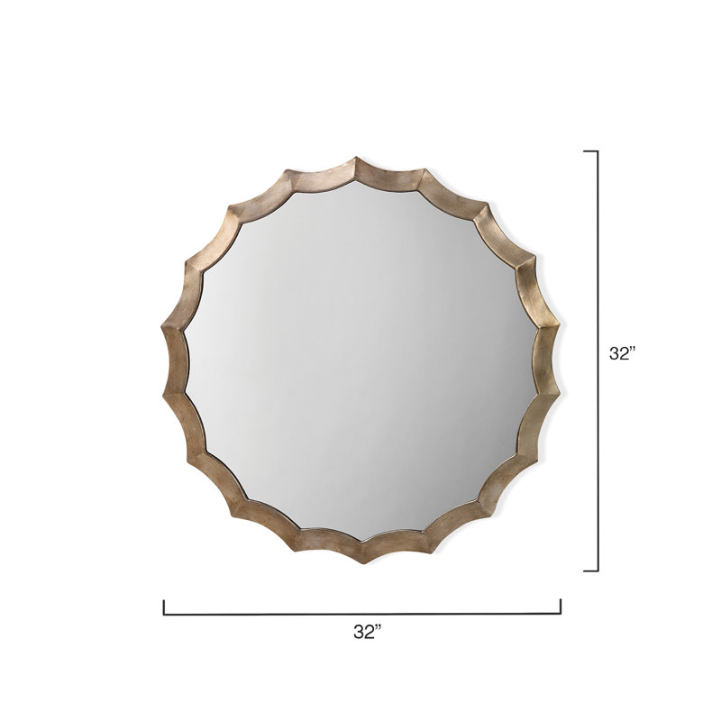Metal Flat Wall Mirror
