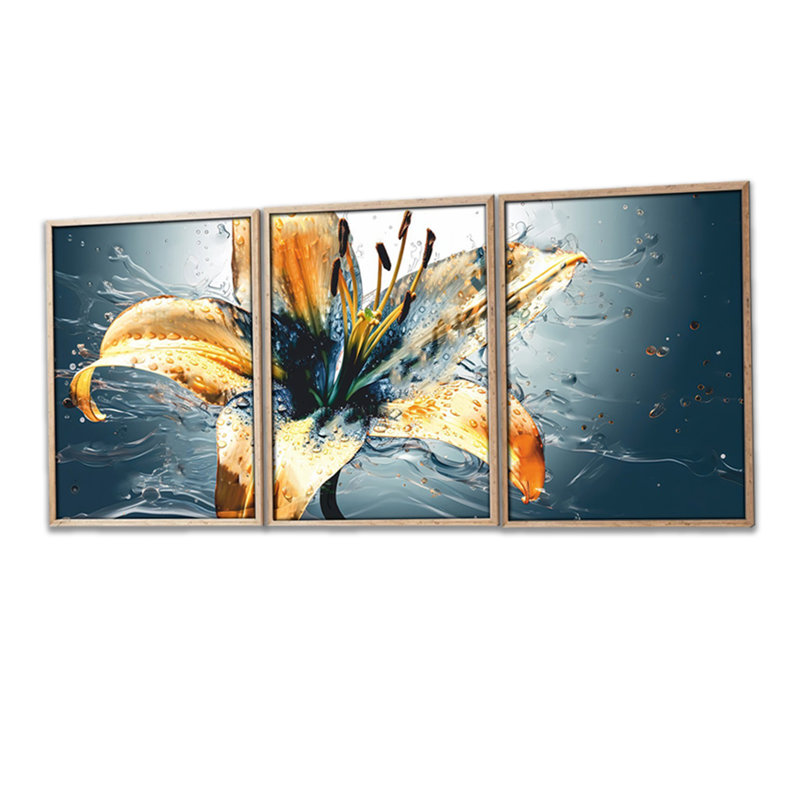 Ensemble d'art mural 3 pièces Lily