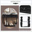 Table d'entrée 52 po moderne et contemporaine avec table console incurvée pour vestibule avec 4 tiroirs et 1 tablette-1757653446
