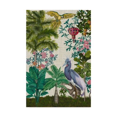 Paradis Chinoiserie I by Naomi McCavitt - Painting on Canvas