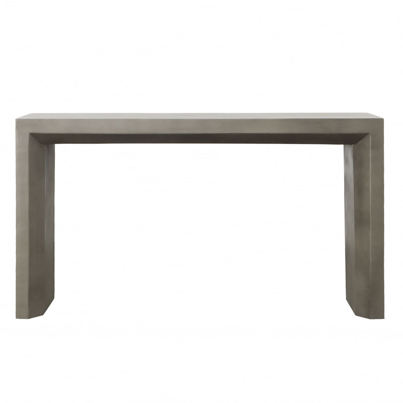 Kass Rectangular Concrete Outdoor Buffet & Console Table