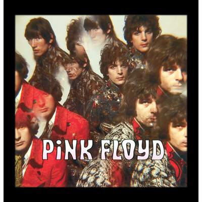 Pink Floyd - Piper at the Gate, affiche encadrée sous plexi 12 x 12