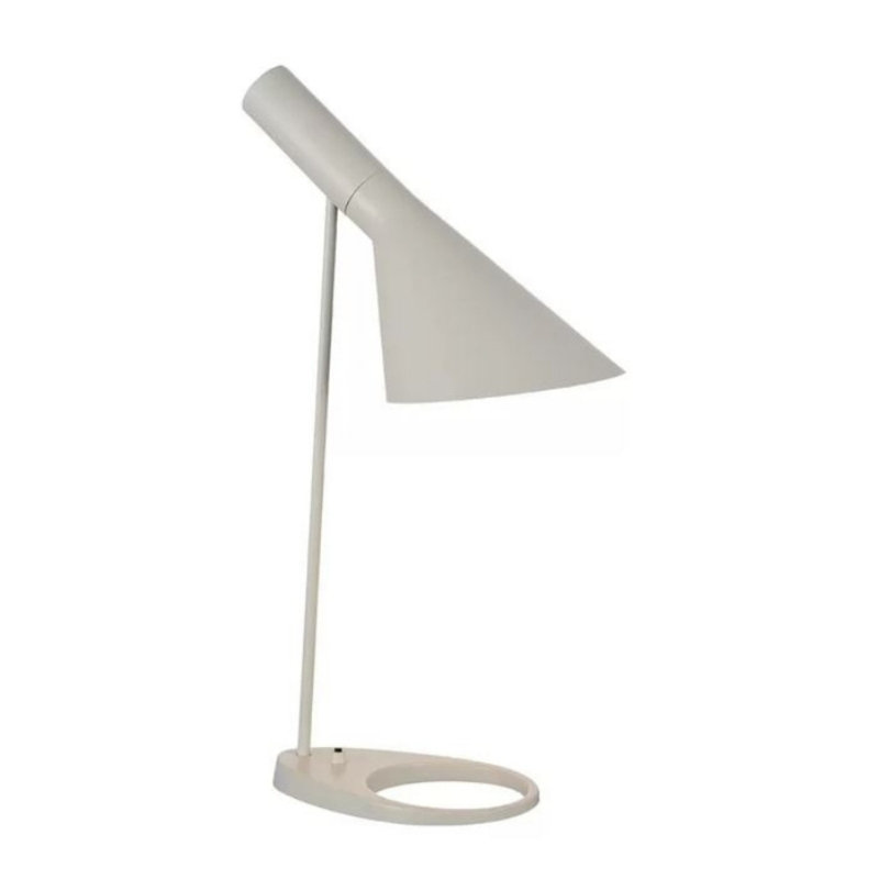 16.Atlanta Lamp, White, 14" H x 13" W x 10" D