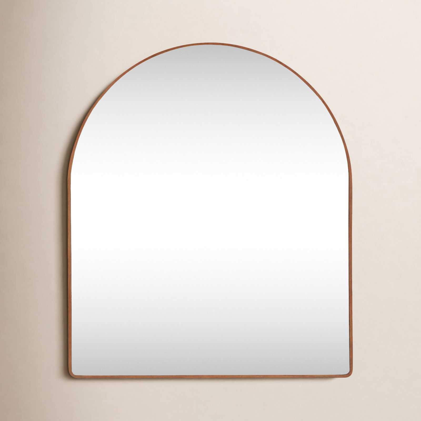 Strophe 34" Pine Accent Mirror