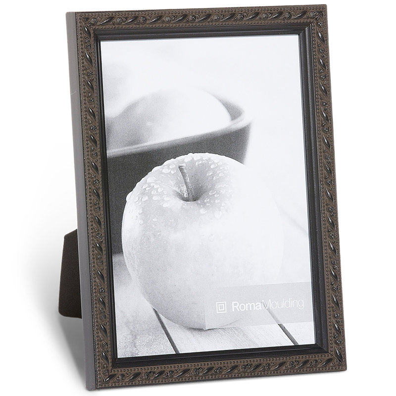Cadre photo Vintage, 4 po x 6 po, Noir mat