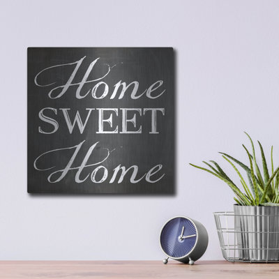 'Home' by Erin Clark Metal Wall Art