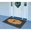 Tapis de porte d'extérieur antidérapant naturel 23 pi x 38 po à motif de coco naturel Alha-1510301794
