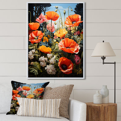 " Orange Poppies Poppy Euphoria I "