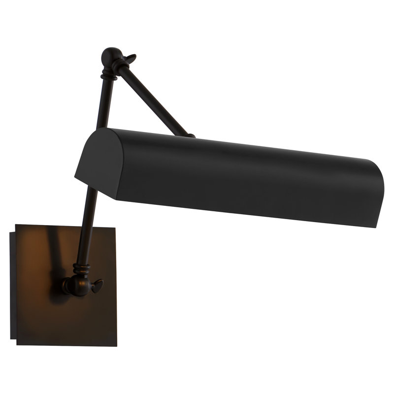 15" GOOSENECK Picture Light, Matte Black