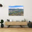Panoramic Vienna River View Vibrant Abstract Contemporary City Landscape Wall Art Print by Melanie Viola - Print-595199064