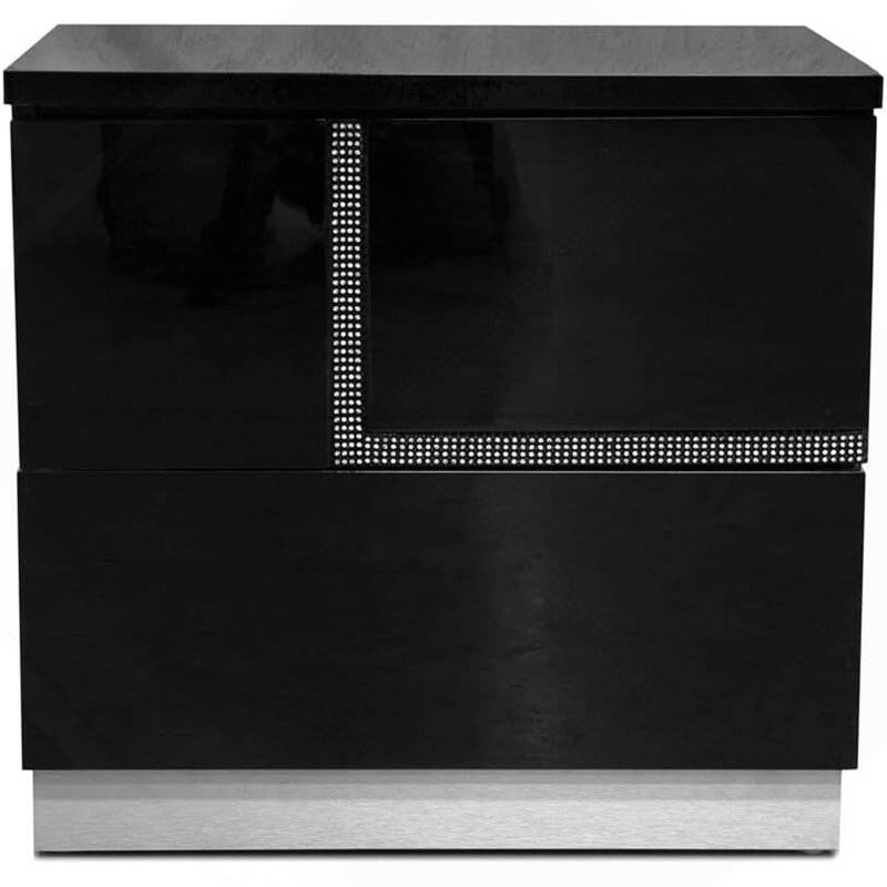 Table de chevet 2 tiroirs Modern