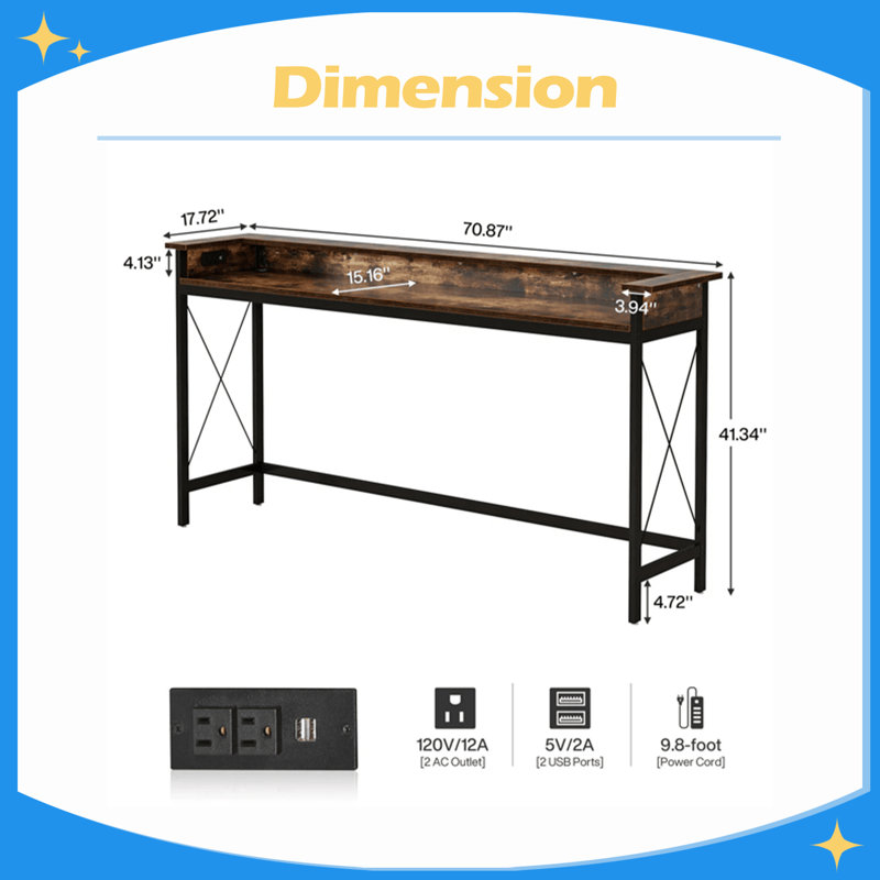 Console longue