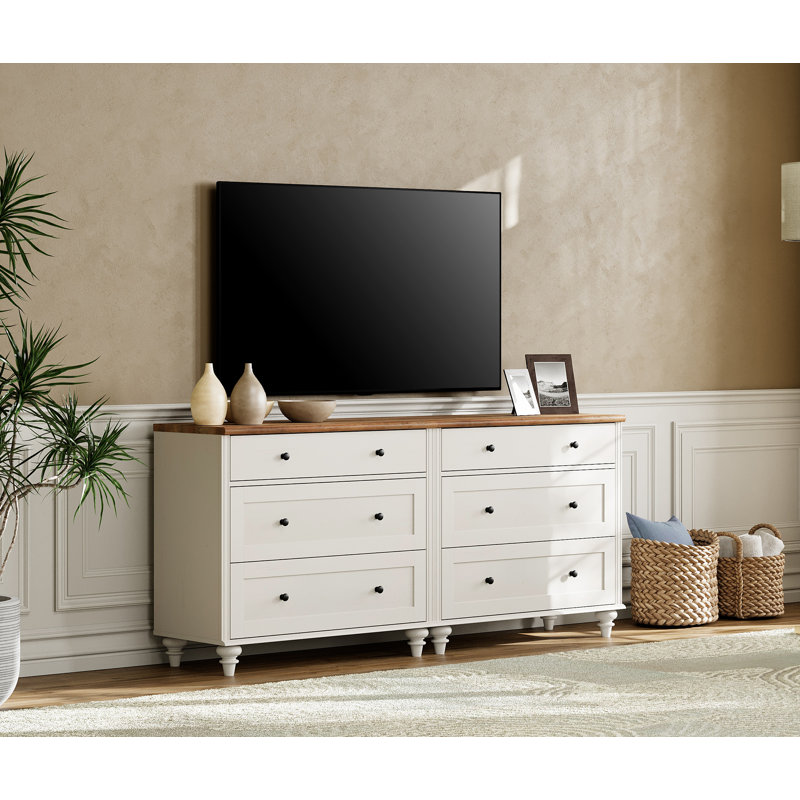 Darcio Unfinished TV Stand for TVs up to 75"