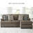 Gwendolynne Upholstered 92'' Sofa & Chaise-97832120