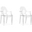 Chaise avec accoudoirs empilable Ilithyia