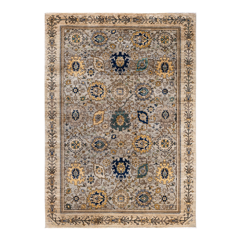 Serapi One-of-a-Kind Rectangle 6'9" x 9'5" Hand Knotted Area Rug