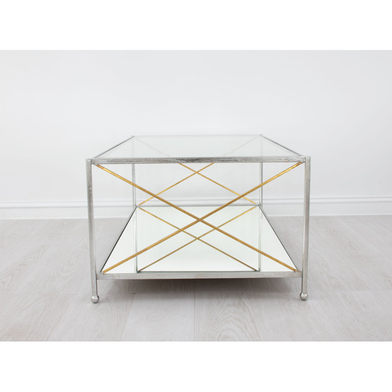 Iris Coffee Table, Silver