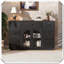 Armoire avec rangement 2 portes et 7 tiroirs pour l'entrée de la salle à manger-685383252