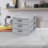 Sterilite Medium Weave 3 Drawer Storage Unit Versatile Organizer, Grey (16 Pack)