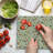 Ambesonne Vintage Cutting Board Large Nostalgic Retro Multicolor