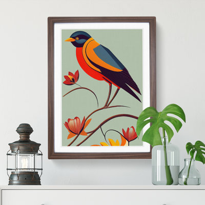 Cheerful Bird - Wall Art