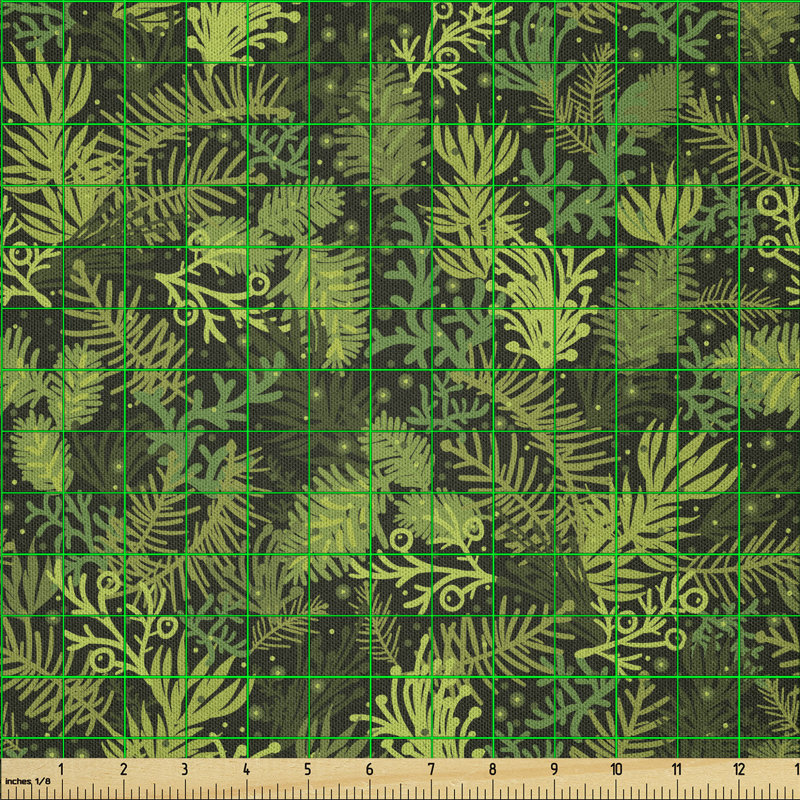Becton Christmas Tree Coniferous Fir Pine Leaves Multi-Purpose Fabric